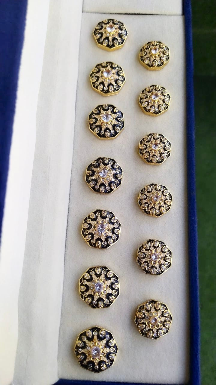 Black stone work set