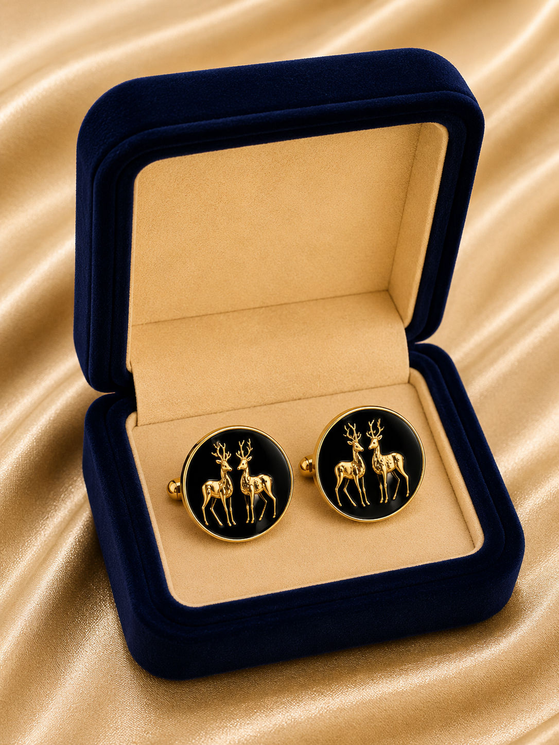 Regal Stag Noir Cufflink