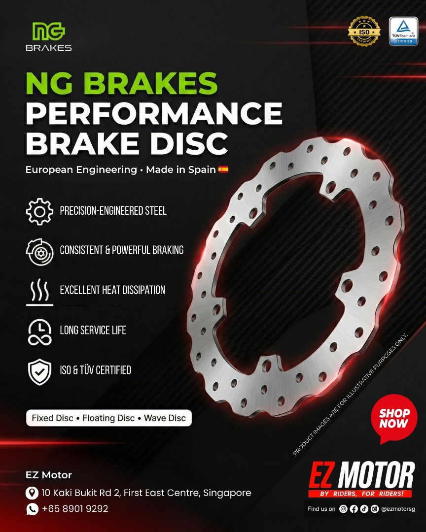 NG Brakes Brake Disc – High Performance Motorcycle Brake Rotor
