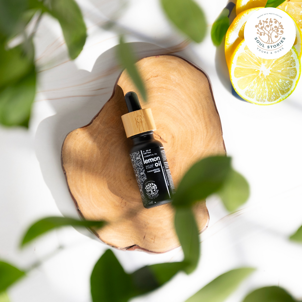 lemon oil bottle