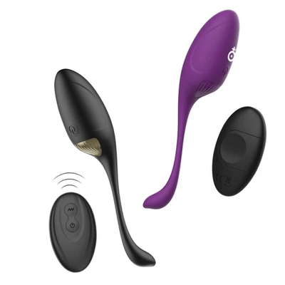 Vibrating Egg • סדרת הבייסיק: ביצת רטט גמישה עם שלט רחוק