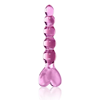 Icicles No. 43: Glass Massager • אייסיקלס מס' 43: מעסה זכוכית מלכותי עם לב