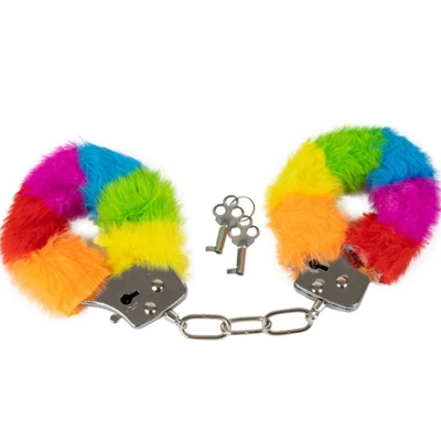 Spencer & Fleetwood Rainbow Cuffs • ספנסר&פליטווד אזיקים: אזיקי גאווה בצבעי קשת