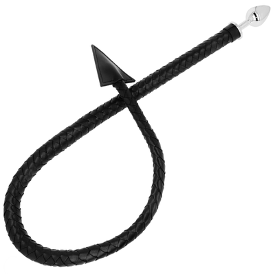 OhMama Devil Tail Butt Plug • סדרת הבסיס: באט פלאג מתכת עם זנב שדון קינקי