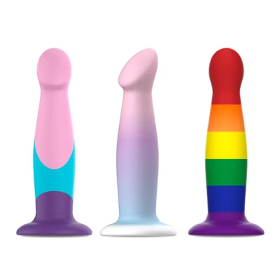Mythology Garrick Dildo • גאריק: דילדו 16.5 ס"מ עם ראש מתחכך (מתאים לסטראפ-און)