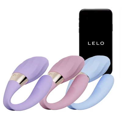 LELO Tiani Twist • ללו טיאני טוויסט: ויברטור זוגי עם גוף בעל "צלעות" + אפליקציה