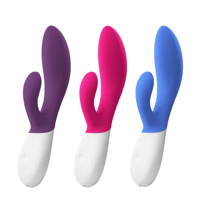 LELO Ina 2 Wave • ללו אינה 2 וייב ("גל"): ויברטור ארנב עם תנועת אצבעות מעסות