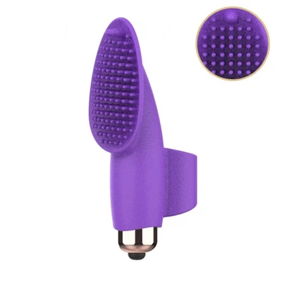 Womanvibe Aisha Finger Vibrator • וומנוייב עיישה: ויברטור אצבע עם "שיערות"