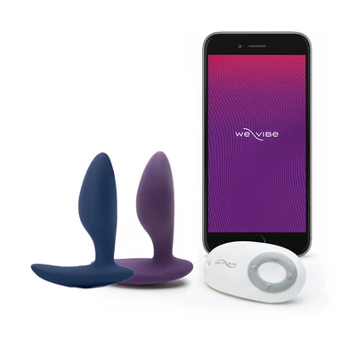 We-Vibe Ditto • ווי-וייב דיטו: פלאג אנאלי עם רטט נמוך, כולל שלט ואפליקציה