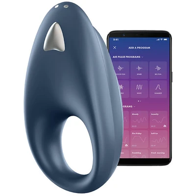 Satisfyer Mighty One Ring • סטיספייר מייטי וואן ("האחת האדירה") טבעת רטט לזוגות