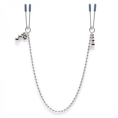 Fifty Shades of Grey Nipple Clamps • חמישים גוונים של אפור: מצבטי פטמות עם שרשרת