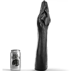 All Black Dildo 40x7 cm • אול בלאק דילדו פיסטינג גדול ארוך: כף יד 40x7 ס"מ