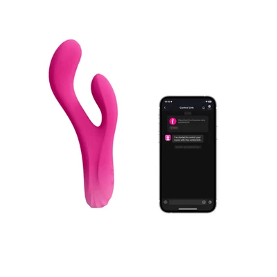 Lovense Osci 3 • לאבנס אוסקי 3: ויברטור ארנב עם פעימות וזרוע מתחממת + אפליקציה