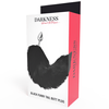 Darkness Butt Plug with Tail • סדרת הבסיס: באט פלאג מתכת עם זנב מפואר (2 גדלים)