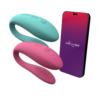 We-Vibe Sync Lite • ווי-וייב סינק לייט: ויברטור זוגי אינטימי עם אפליקציה