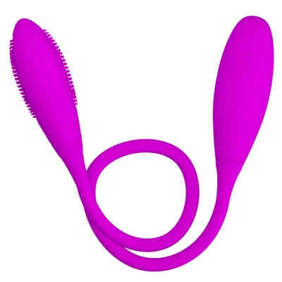 Pretty Love Snaky Vibe Powerful • פריטי לאב ויברטור ביצה כפול: העוצמתי
