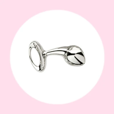 njoy Large Pure Butt Plug • אנג'וי פיור באט פלאג לארג' (גדול) - מתכת פלדת אלחלד