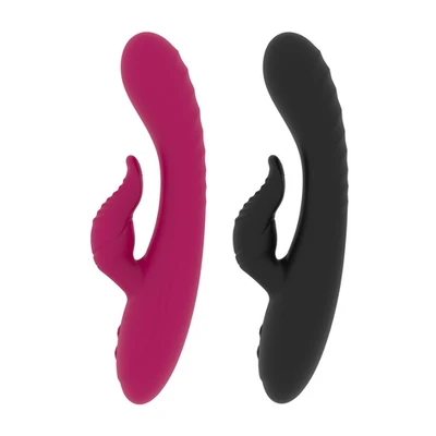 Rithual Anusara Rabbit Vibrator • אנוסרה: ויברטור ארנב עם אצבע וצלעות מחוספסות