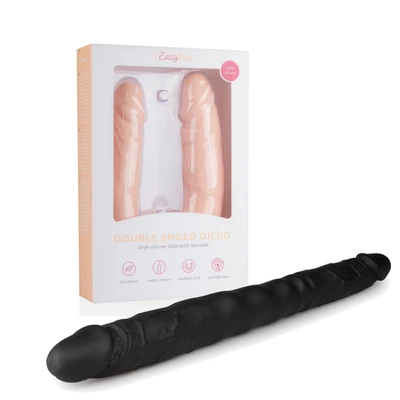 Flexible Double Headed Dildo 40cm • דילדו סיליקון כפול 40 ס"מ, גמיש (למשחק זוגי)