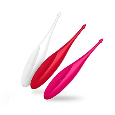 Satisfyer Twirling Fun • סטיספייר טווירלינג פאן: ויברטור לדגדגן ולפטמות
