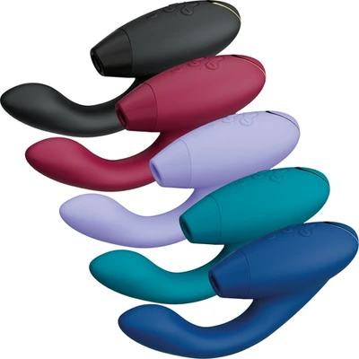 Womanizer Duo 2 • וומנייזר דואו 2: ויברטור ארנב עם יניקה, להנאה מושלמת של גם וגם