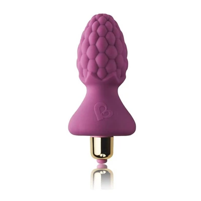 Rocks-Off Assberries Raspberry Plug • רוקס-אוף אס-ברי: ויברטור אנאלי פטל