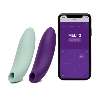 We-Vibe Melt 2 • ווי-וייב מלט 2: ויברטור יונק לתחושות בלתי נשכחות, עם אפליקציה