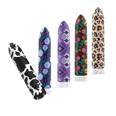 Custom Bullet Rechargeable Mini Vibrator • ויברטור קליע משופר נטען בצבעים משמחים