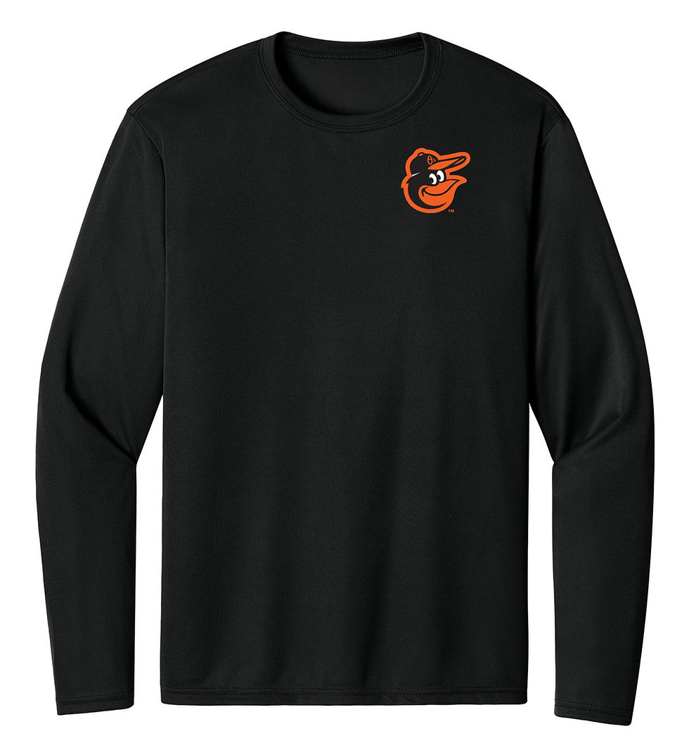 Thumbnail: Almaden Orioles Long Sleeve- Sport-Tek®