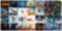 Creative collage made of photos of 29 models. Tennis, running, badminton, swimming, basket