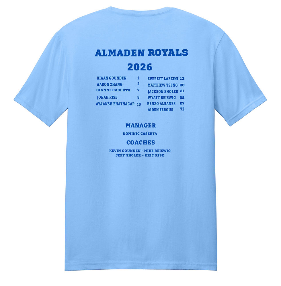Thumbnail: Almaden Royals Shirt- Gildan Soft Style