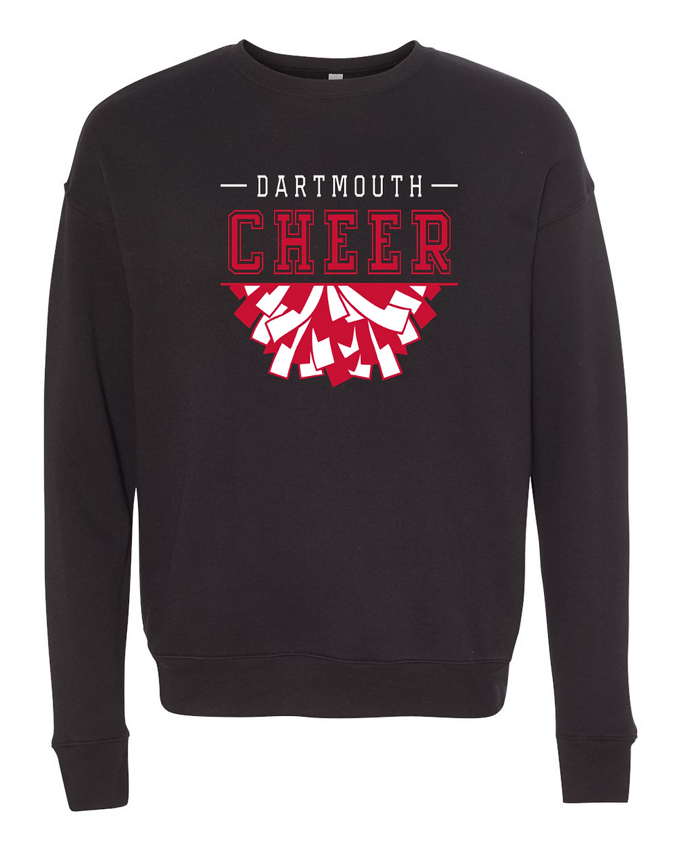DMS Cheer Crewneck Sweatshirt-Port & Co.