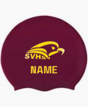 SVHS Team- Customized Silicone Swim Cap-2 pack