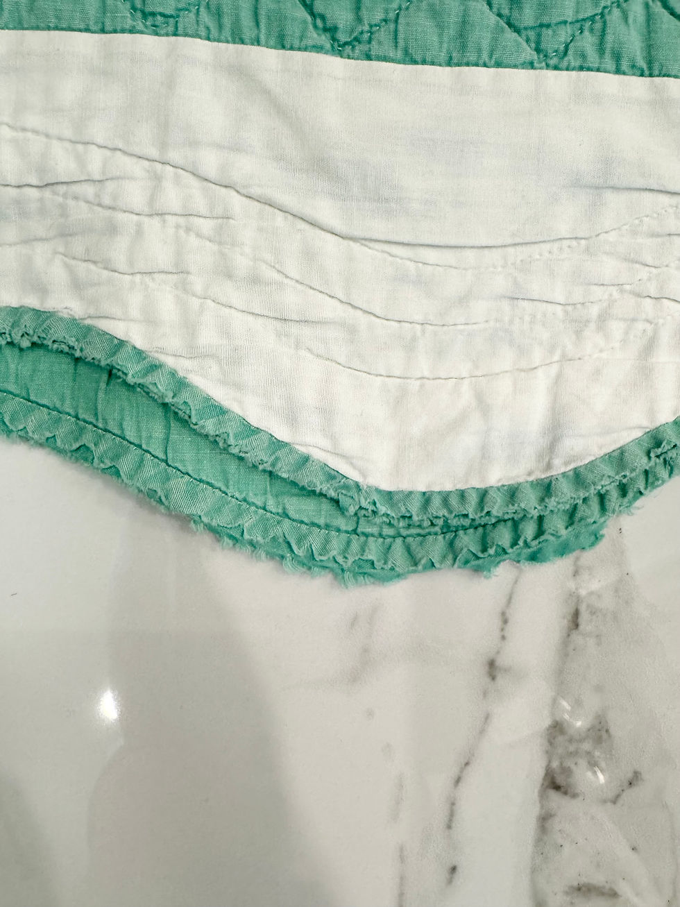 Thumbnail: 1930 Teal Dresden Plate Hoodie