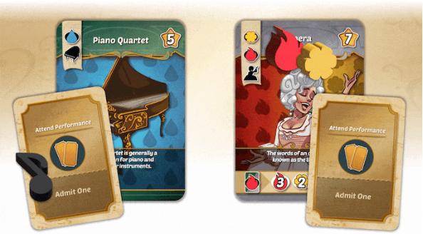 Ovation: cards