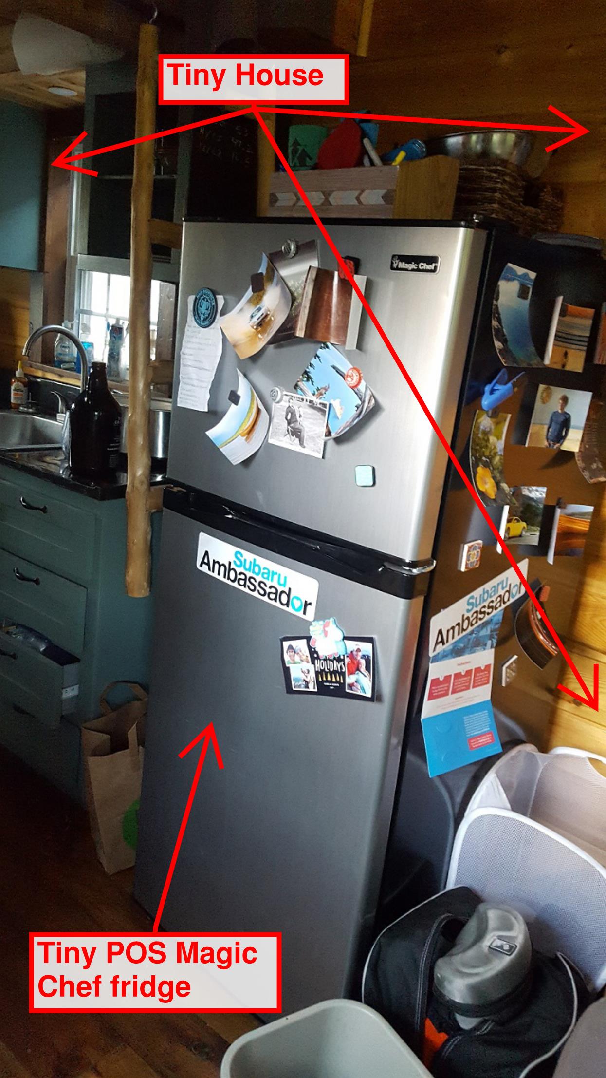 magic chef mini fridge not cooling