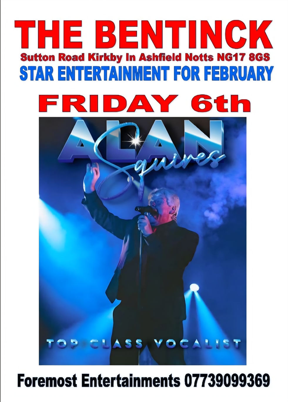 Alan Squires - Live at the Bentinck @