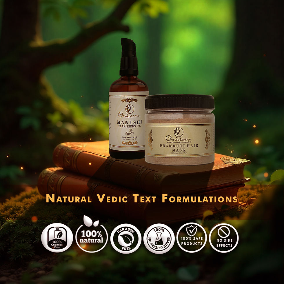Thumbnail: “Omiosam Ayurvedic combo pack for hair repair, hydration, and growth”