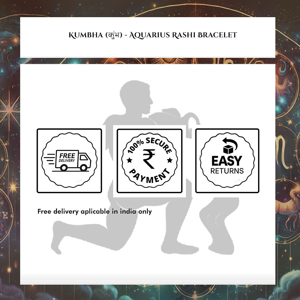 Thumbnail: Crystals for Aquarius Bracelet:  for Innovation and Spiritual Insight