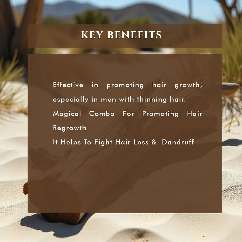Thumbnail: “Natural hair growth combo – Prakruti Hair Mask with Aushadhi Hair Oil by Omiosam”