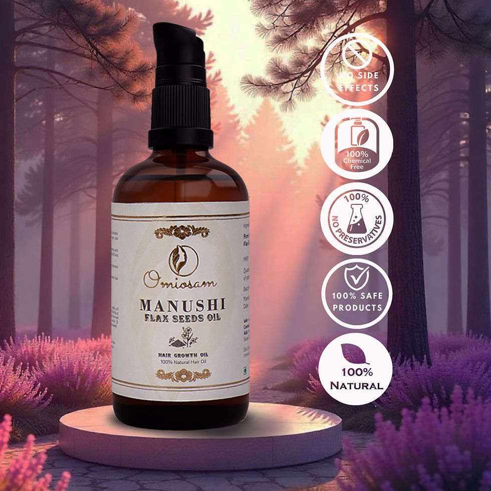 Thumbnail: Manushi Hair Oil  Omiosam Manushi Hair Oil. surat,gujrat,hairfall treatment,100% natural