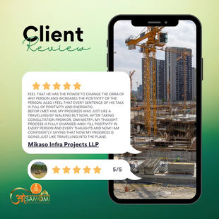 Customer feedback showing positive results after using products and vastu consulting"