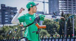 Matías Grande se queda a un paso del podio en la Copa del Mundo de Tiro con Arco Puebla 2026