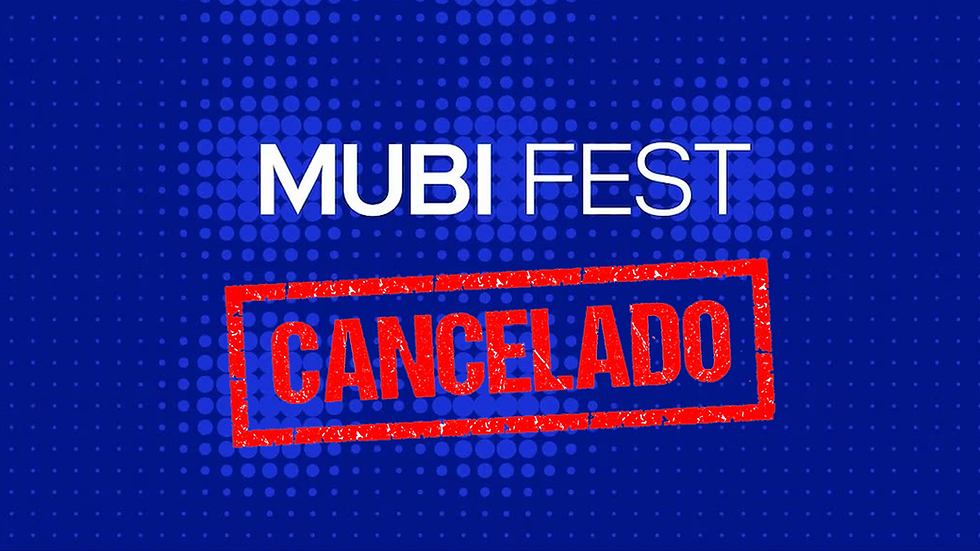 Cancelan MUBI Fest 2025 en CDMX por controversia sobre financiamiento.