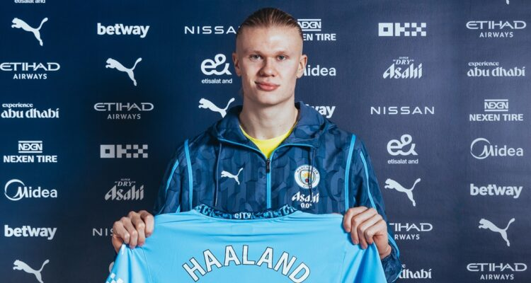 Erling Haaland firma un histórico contrato de 9 años y medio con el Manchester City