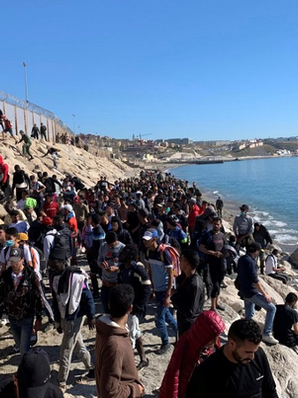 Ceuta, bajo presión: la crisis migratoria que partió a Europa en dos