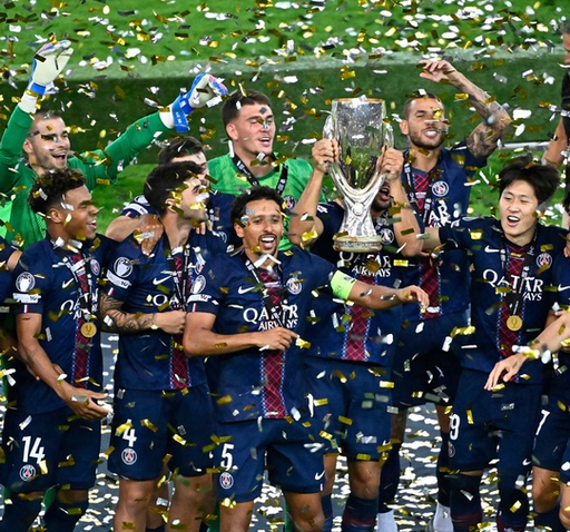 PSG revalida su corona europea: doblete de Supercopas.