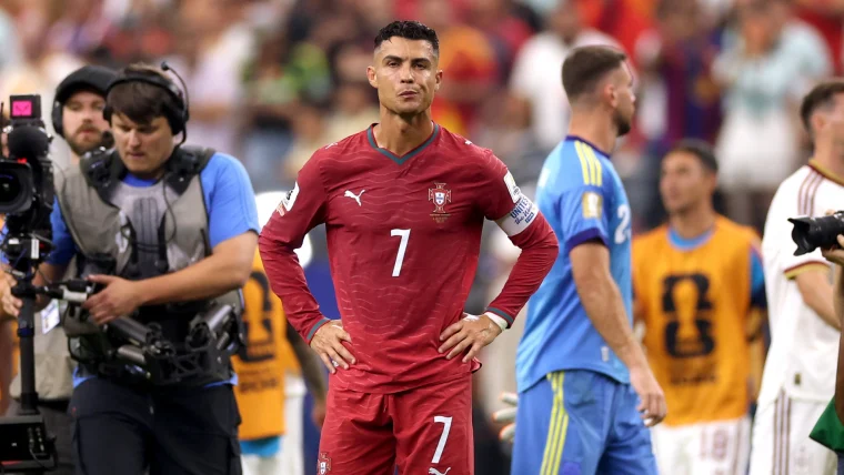 Cristiano Ronaldo se despide entre lágrimas, Bélgica 4 - 1 Estados Unidos