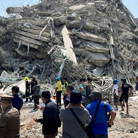 Potente sismo de 7.7 sacude Myanmar y deja cientos de víctimas; Tailandia reporta colapso de rascacielos