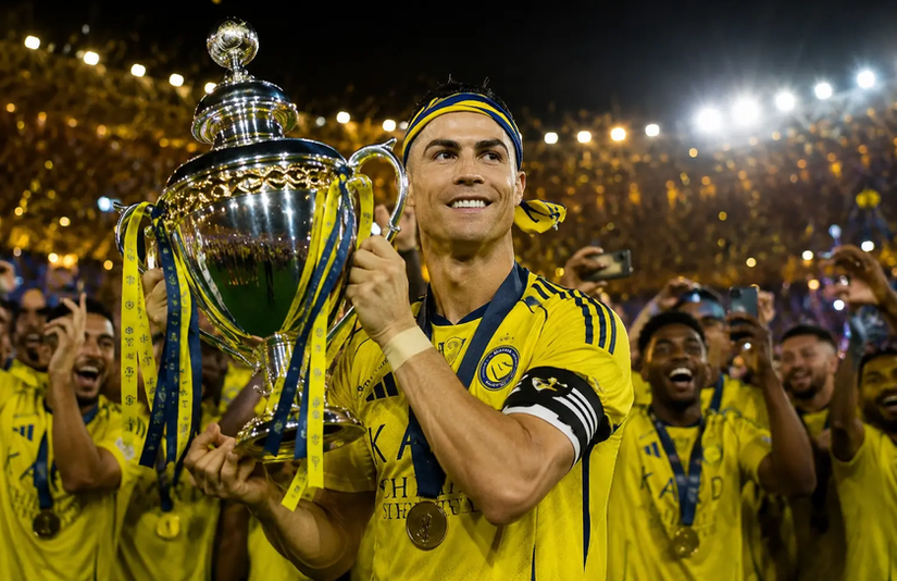 CR7 es campeón de Liga en Arabia Saudita